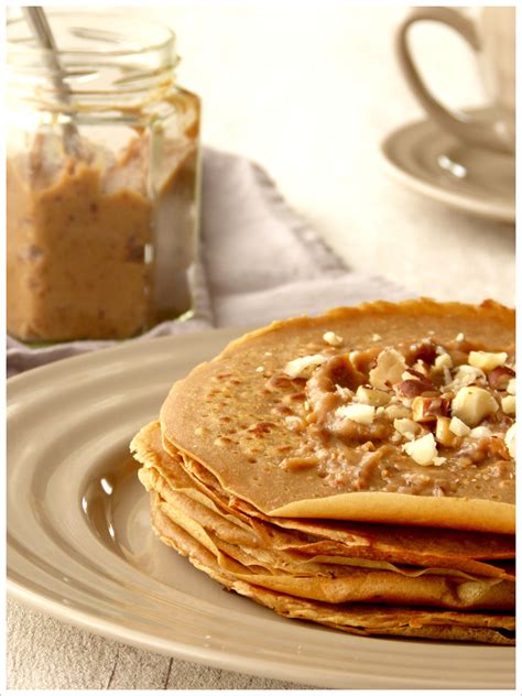 Pancakes with chestnut flour and dried fruit spread | Easy Vegan Recipes | AVSO.ORG