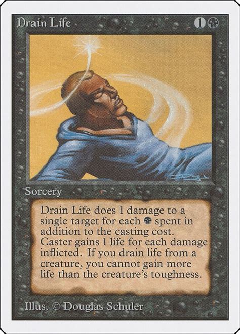 Drain Life - Unlimited Edition - Magic: The Gathering