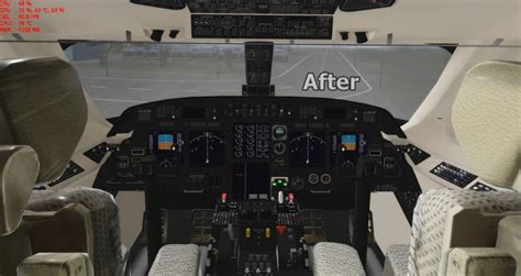 Gulfstream G-IV SP Cockpit Upgrade for X-Plane