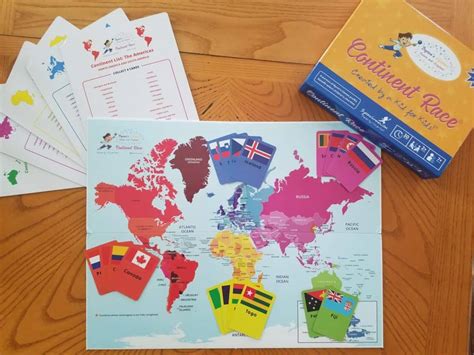 Learn Geography the Fun Way with Continent Race {A Review} - Hope In ...