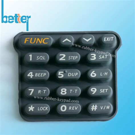 PU Coated Silicone Rubber Keypad from China manufacturer - Xiamen Better Silicone Co., Ltd