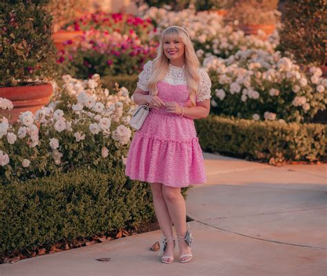 Pink Barbie Outfit Inspiration - Lizzie in Lace