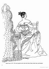 Corset Coloring Pages Coloring sketch template