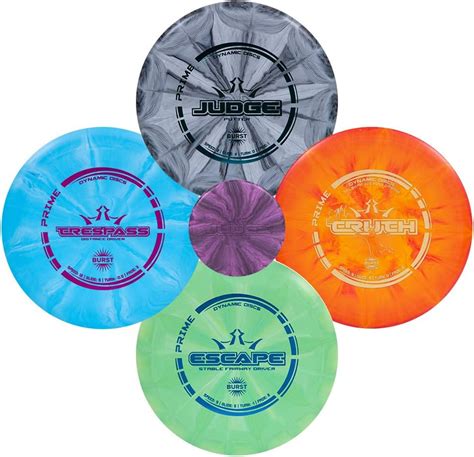 Dynamic Discs Prime Burst Disc Golf Starter Set | Beginners Frisbee ...