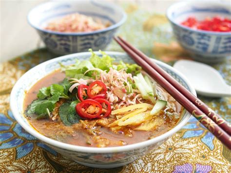 Penang Siamese Laksa (Laksa Lemak), Laksa Lemak, Penang Laksa, Laksa ...