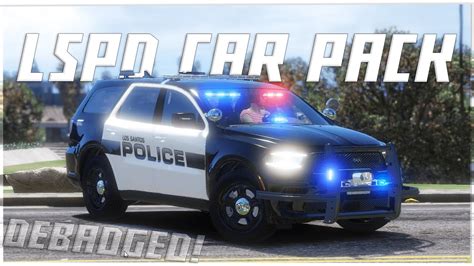 LOS SANTOS PD Car Pack For FiveM | Realistic Sound Non-ELS | DEBADGED - YouTube