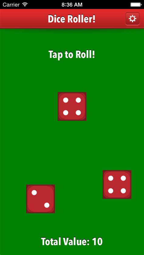 Dice Roller App | Free Application for iOS