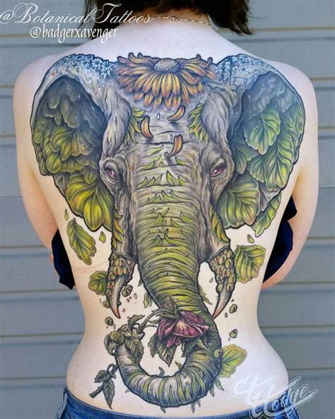 Stupendous elephant tattoo (con imágenes) | Tatuajes de elefantes, Tatuajes de colores, Elefante ...