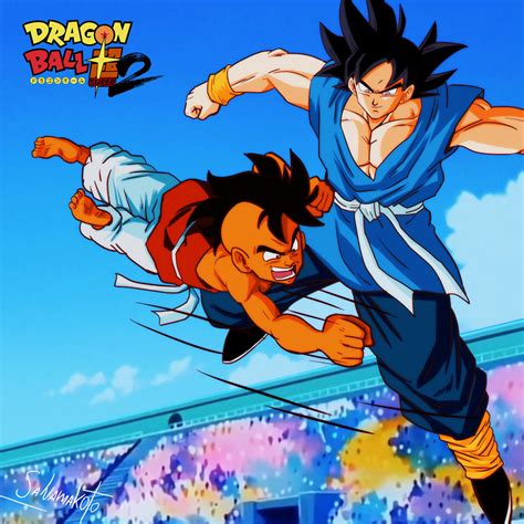 Uub Vs Goku by salvamakoto on DeviantArt