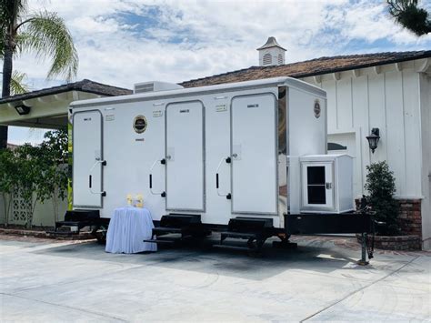 Upscale Portable Restrooms for Weddings | Luxury Portable Restrooms | Los Angeles