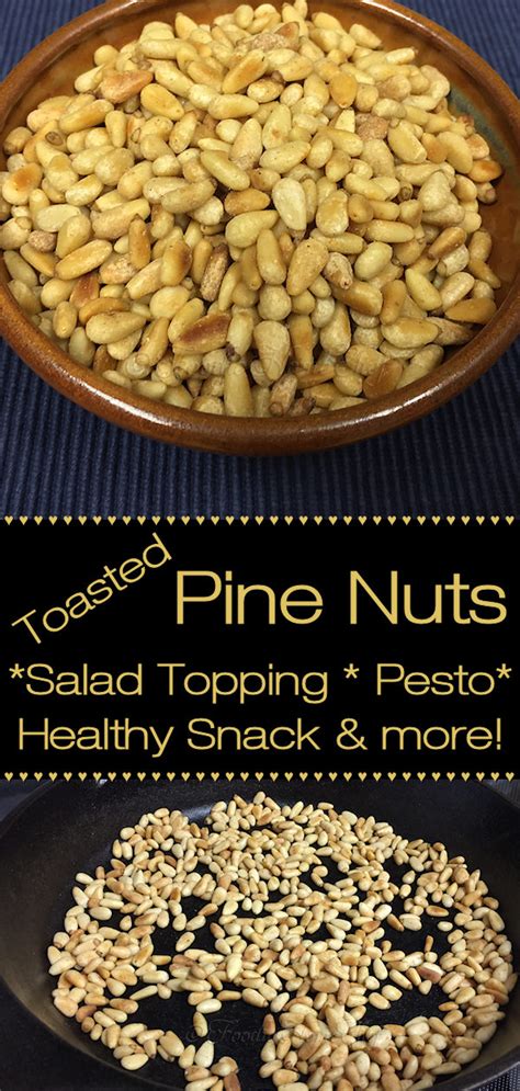 Toasted Pine Nuts - Foodie Home Chef