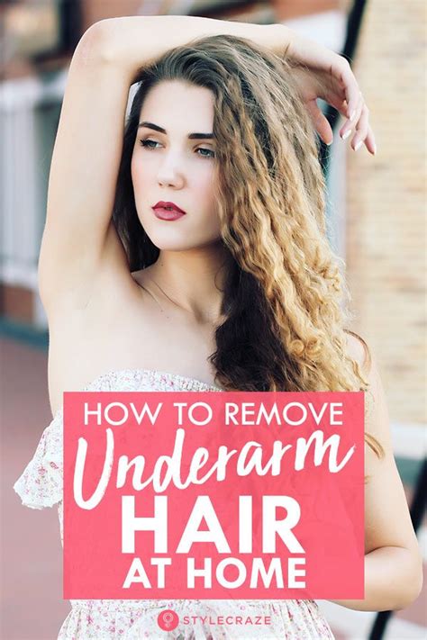 How To Remove Underarm Hair (Armpit Hair) At Home in 2020 | Bikini hair removal, Remove armpit ...