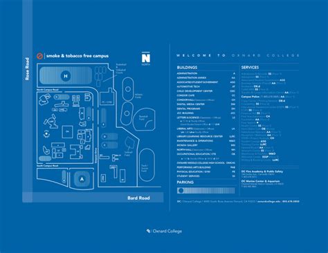 Oxnard College Campus Map - China Map Tourist Destinations