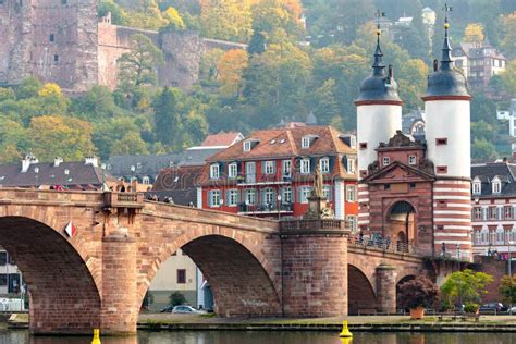 Bridge at Heidelberg,Germany Stock Photo - Image of light, castle: 65124914