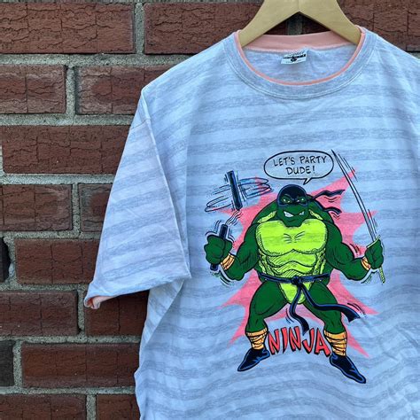 Vintage Teenage Mutant Ninja Turtles Shirt size... - Depop