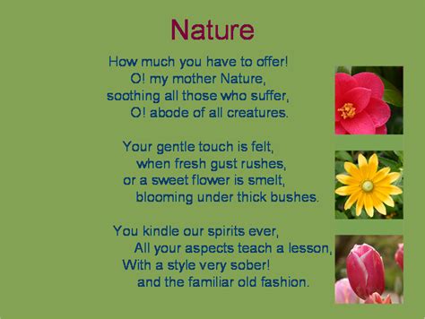 Poem On Nature In Hindi For Class 10 | Sitedoct.org