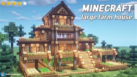 Minecraft Ranch House Ideas