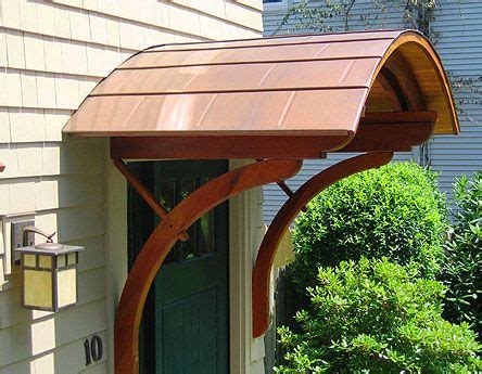 Roofing and Siding Ideas | Copper awning, Front door awning, Door awnings