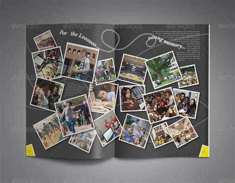 Modern Yearbook Template by zheksha | GraphicRiver