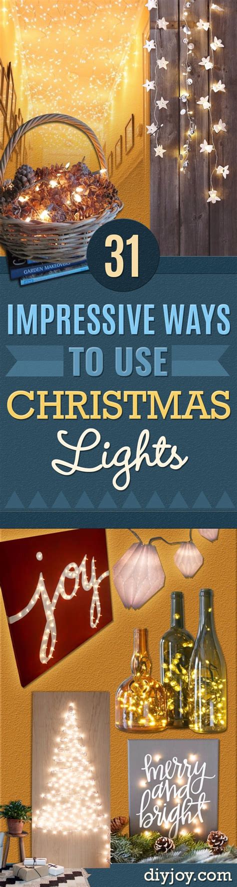 31 Impressive Ways To Use Your Christmas Lights