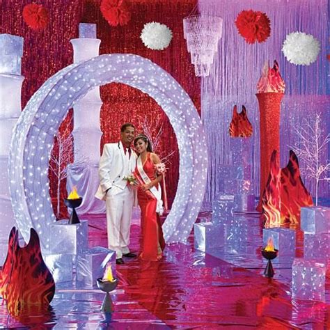 Fire and Ice Theme Kit in 2021 | Prom themes, Prom theme, Prom decor