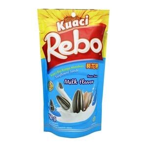 Rebo Kuaci Rasa Susu 150g Online at Best Price | Other Crisps | Lulu ...