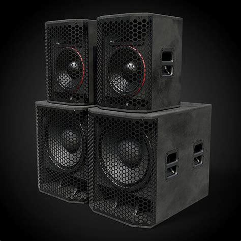 Big Speakers 3D model | CGTrader