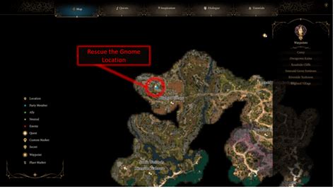 Baldur's Gate 3 (BG3) Rescue the Gnome Quest Walkthrough