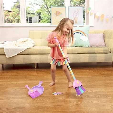 Super Cute Toy Broom and Dustpan Set under $7! - AddictedToSaving.com