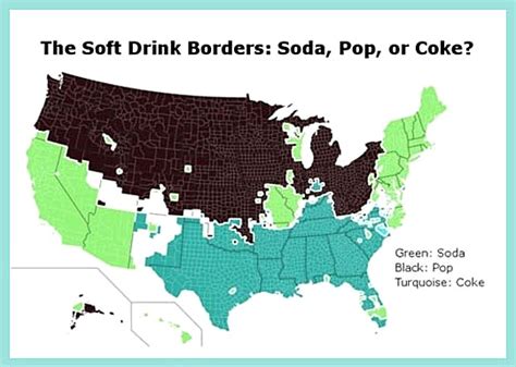 Steve's Root Beer Journal: Pop vs Soda vs Coke Map