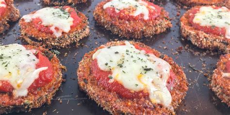 Eggplant Parmesan Bites (Healthy Baked Recipe!) - Summer Yule Nutrition