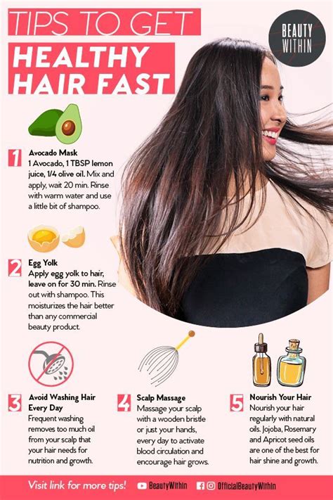 ️23 TIPS ️Ultimate Guide to Grow Healthy Hair FAST (straight, curly & wavy). we put together a ...