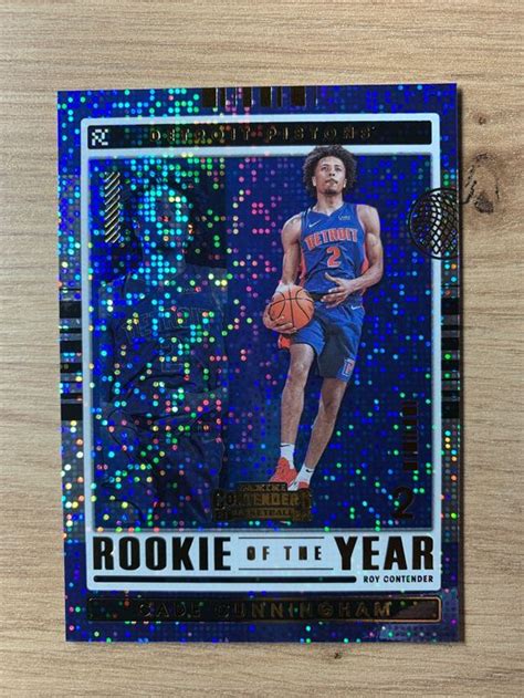 NBA Cade Cunningham RC Rookie of the year Contenders 🔥 | Kaufen auf Ricardo