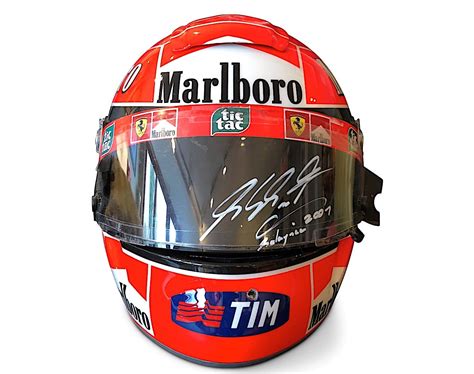 Michael Schumacher 2001 Ferrari Helmet Can Be Yours for $65,000 ...