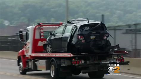 McKees Rocks Bridge Reopens After Crash Claims Young Woman's Life - CBS ...