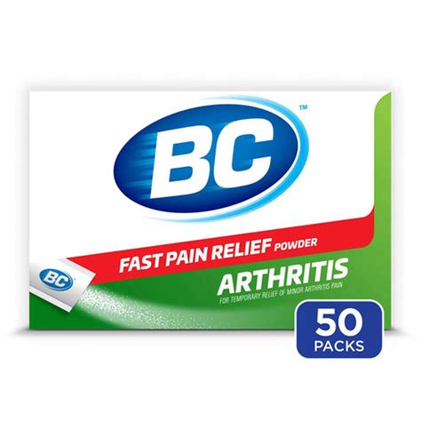 BC Powder, Arthritis