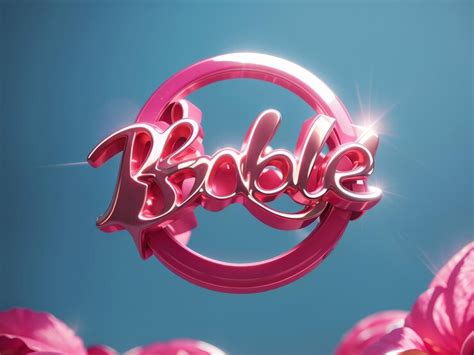 Premium Photo | Barbie Doll Logo Iconic Fashion Doll and Symbol of Empowerment