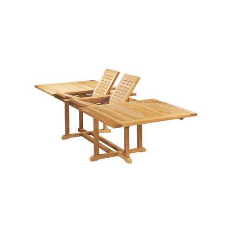 Teak Extendable Outdoor Dining Table 2.0m-3.0m | Posteak Furniture