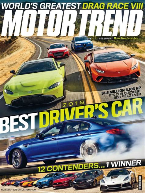 Motor Trend Magazine | A Look Into the Automotive World - DiscountMags.com