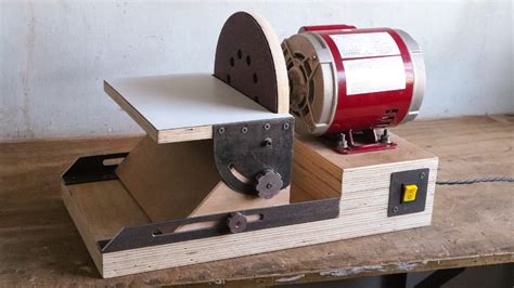 HOW TO MAKE 9 INCH DISC SANDER MACHINE | Mistry MakeTool