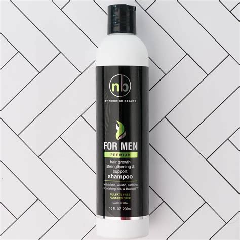 Premium Men's Hair Growth Shampoo | Nourish Beaute