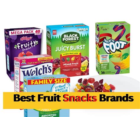 Fruit Snacks Brands Ranking | All You Need to Know - Makedailyprofit