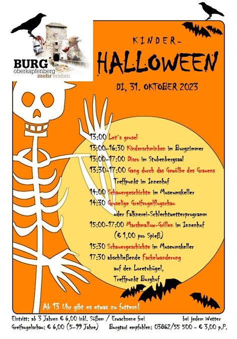 Kinder-Halloween 2023 | Kapfenberg Events