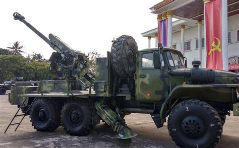 Laos Unveils Ural-mounted D-30 122mm Wheeled Howitzer | weapons defence ...