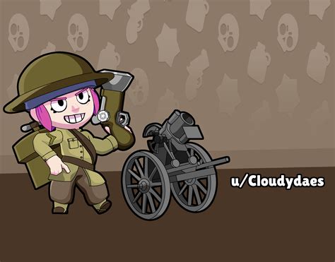 Skin Concept - Private Penny : r/Brawlstars