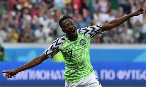 Who is Ahmed Musa, player who scored two goals for Nigeria?