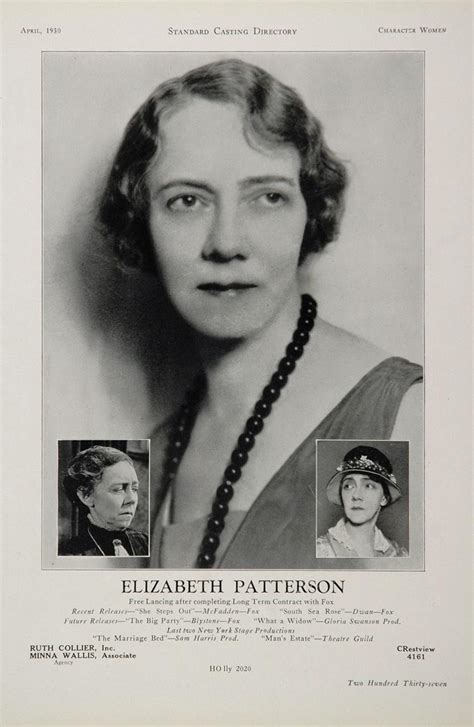 The Elizabeth Patterson Thread - There Just Wasn't Enough ROOM For All of You! - THE LUCY LOUNGE ...