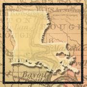 Louisiana Music Map
