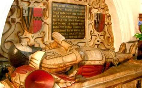 Staffordshire Photo: Codsall tomb of bright colours