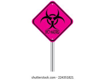 Bio Hazard Road Sign Vector Stock Vector (Royalty Free) 224351800 | Shutterstock